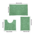 thumbnail image 3 of WNEXOPE Bathroom Floor Mat Set - Non-slip, Water-absorbent, Quick-dry - 3 Piece Set for Doorways, 3 of 8