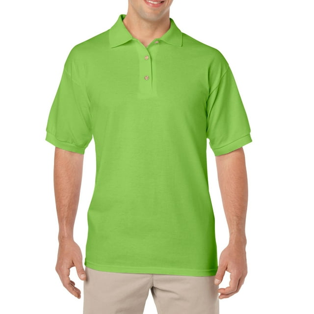Gildan Mens DryBlend Jersey Sport Shirt , XL, Lime