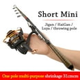 thumbnail image 5 of SuperHard Adjustable Ultralight Portable Fishing Tackle Telescopic Fishing Rod Carp Feeder Stream Hand Pole 1.8M, 5 of 8