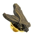 thumbnail image 2 of Soaring American Bronze Eagle Jewelry Lapel Pin, 2 of 3