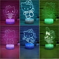 thumbnail image 3 of Hello Kitty Nightlight 3d Birthday Gift Creative Ornaments Small Table Lamp Internet Celebrity Atmosphere Lamp Creative Desktop Table Lamp, 3 of 5