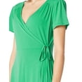 thumbnail image 4 of Cizayoi Women's Summer Dresses Casual V Neck Short Sleeve Wrap Dress, 4 of 6