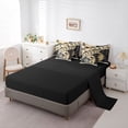 thumbnail image 5 of jejeloiu Football Sport City 7 Pieces Bedding Comforter Set,Gold Rugby Helmet Full Bedding Set For Boys Teens Reversible, 5 of 8