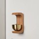 thumbnail image 4 of Timbre de madera Bearachild resistente a impactos para puerta de dormitorio estilo Retro oscuro, 4 of 6
