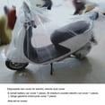 thumbnail image 3 of Soumake Housse de Moto Résistante à l'Usure et à la Poussière, Transparente, Portable et Imperméable, Accessoires de Vélo, 3 of 8