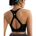 thumbnail image 1 of Top deportivo RUNNING GIRL de alto impacto negro para mujer talla L, 1 of 6