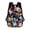 3, variant on Japanese Anime Super Warrior Character Backpack, Water Resistant Large Capacity Daypack with Mesh Side Pocket, 5 Cool Cartoon Prints Ideal Birthday Gift for Anime Lovers