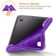 thumbnail image 7 of Silicone Case for Samsung Galaxy Tab A 8.4 2020 Model SM-T307 (Verizon/T-Mobile/Sprint/AT&T), Fintie Kids Friendly Light Weight Shock Proof Protective Cover Honey Comb Series, 7 of 7