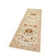 thumbnail image 1 of Alfombra navideña de 50 x 160 cm | Alfombra lavable para pasillo y cocina | Alfombra suave de lana sintética antideslizante | Diseño navideño de Papá Noel y nieve | Entrada, comedor, dormitorio y, 1 of 1