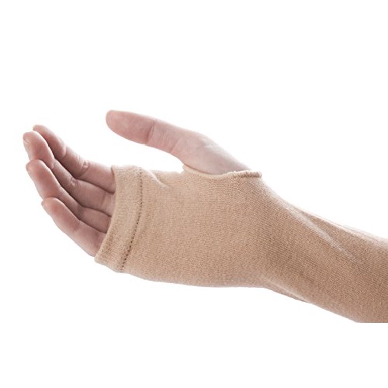 Djmed Arm Skin Protectors Protective Arm Sleeves For Sensitive Skin Help Protect From Tears Bruising Pair Tan Large Walmart Com