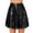 Black, variant on RMGVDSD Skirts Fot Women Shiny Pleated Skirt Women's Fashion High Waist Pleated Solid Color Short Skirt Loose Sequin Skirt Trend Summer Mini Skirts