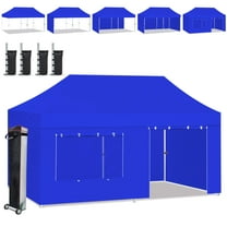Eurmax USA 10'x20' Outdoor Party Wedding Tent Heavy Duty Canopy ,Blue