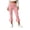 Pink, variant on ShomPort Capri Pants for Women Fold over Low Waist Wide Leg Comfy Summer Lounge Capris Going Out Yoga Pants