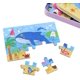 thumbnail image 3 of Juguete de aprendizaje educativo de los rompecabezas de madera de los rompecabezas para los niños con la caja del hierro, 3 of 5
