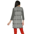 thumbnail image 3 of Moomaya Printed Side Slit Short Kurta Tunic For Women Summer Wear Ladies Kurti, 3 of 5