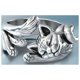 thumbnail image 2 of Anillos de animales de gato de la fortuna para hombres y mujeres, joyería de pareja, anillos de dedo ajustables, regalo del Día de San Valentín para hombres, amantes, Damas, niñas, niños, lindos, 2 of 4