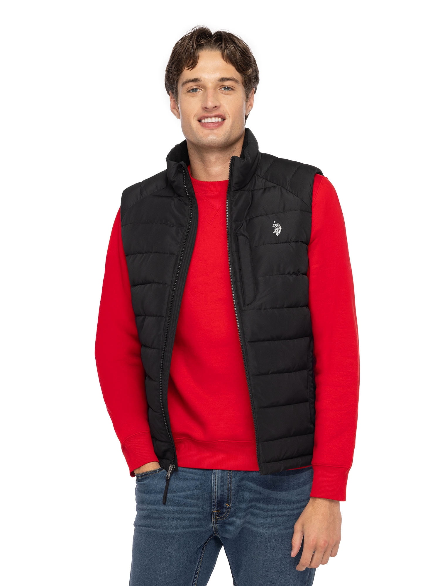 U.S. Polo Assn. Men's Crewneck Fleece Sweatshirt