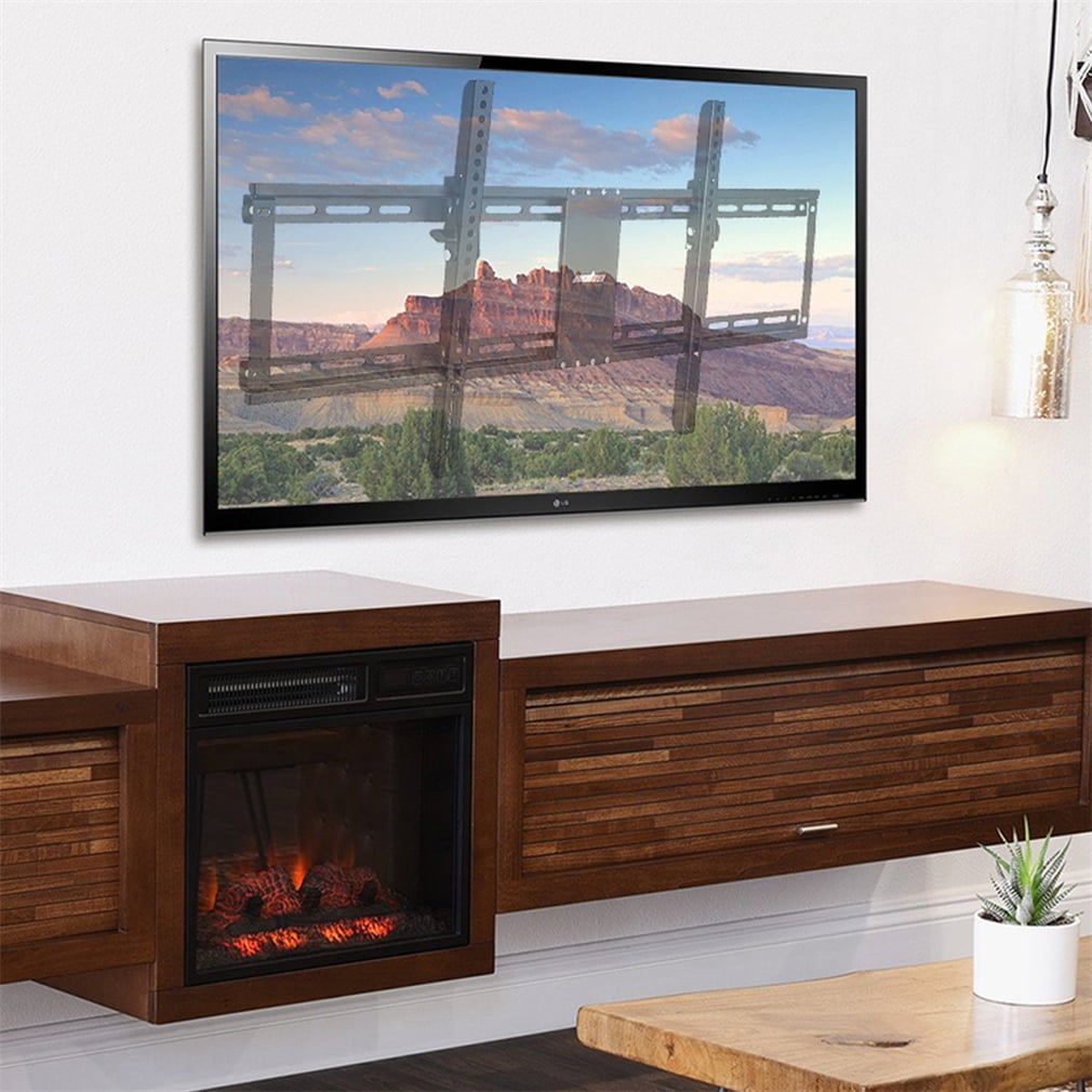 Wisfor 32-85" TV Wall Mount Bracket Tilting for Flat LED LCD TVs,Max VESA 800x400mm, Hold up to 132LBS