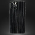 thumbnail image 4 of DesignSkinz Black Wood Texture Full-Body Skin Decal Wrap Cover for iPhone 15, 4 of 9
