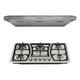 thumbnail image 1 of Combo Parrilla a Gas de 5 Quemadores + Campana Extractora de Acero Inoxidable, 1 of 4