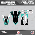thumbnail image 4 of Kalair GFX Graphics Kit for Honda CRF150F (2015-2020) Evader Series, 4 of 5