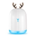 thumbnail image 1 of GPCT 220ml Cool Mist Humidifier Ultrasonic Air Diffuser Atomizer with 7 Color Breathing Lights Auto Off Office Home Yoga White, 1 of 10