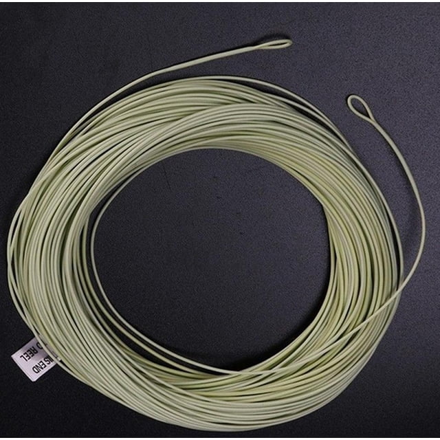 Toystoory Weight Forward Fly Fishing Line Fishing w/ 100FT Tackle WF7F Loops Pescar