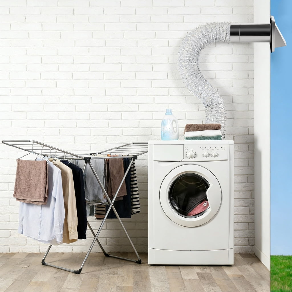Complete Ventilation Accessory Set Cover and Parts Suitable for Dryer Exhaust