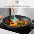 thumbnail image 3 of Yeacher Silicone Kitchenware Set 11Pcs Kitchen Utensils Set Silica Gel Cooking Utensils Set Heat Resistant Kitchen Tools Wooden Handle with Storage Barrel, 3 of 8