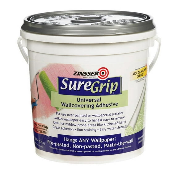 Zinsser SureGrip High Strength Glue Wallcovering Adhesive 1 gal