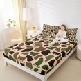 thumbnail image 4 of Feelyou Camouflage Teens Twin Sheet Sets, Wildlife Leopard Cheetah Bedding, 3 Pieces, 4 of 7