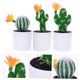 thumbnail image 5 of OHOIOLLA 3Ud Cactus Artificial Con Maceta Para En Hogar, Oficina Y, 5 of 8