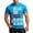 Blue, variant on Relax The Bass Player Is Here Graphic Tees for Men Summer Short Sleeve Crewneck T-Shirts Electric Guitar Lover Shirt