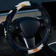 thumbnail image 2 of Daisy 14.5 Inch Printing PVC Leather Car Wheel Cover Auto Accessories, 2 of 6