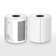 thumbnail image 5 of 24 Rollos de Etiquetas Térmicas Blancas Koovi 4x8 Pulgadas (102x203 mm) - 2000 Etiquetas por Rollo, Impresión Clara y Adhesión Duradera, 5 of 5
