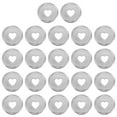 thumbnail image 1 of Unique Bargains Plastic Book Binding Discs, Plastic, Discbound Expansion Discs, Silver, 22 Count, 1 of 6