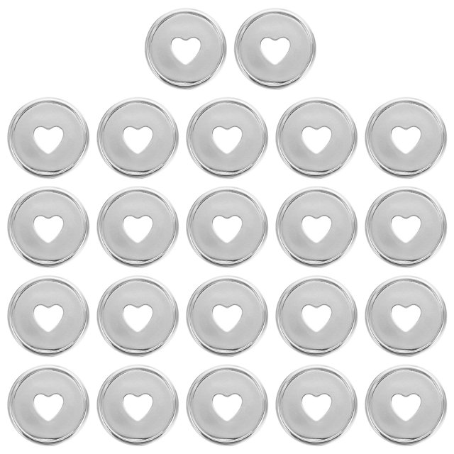 Unique Bargains Plastic Book Binding Discs, Plastic, Discbound Expansion Discs, Silver, 22 Count