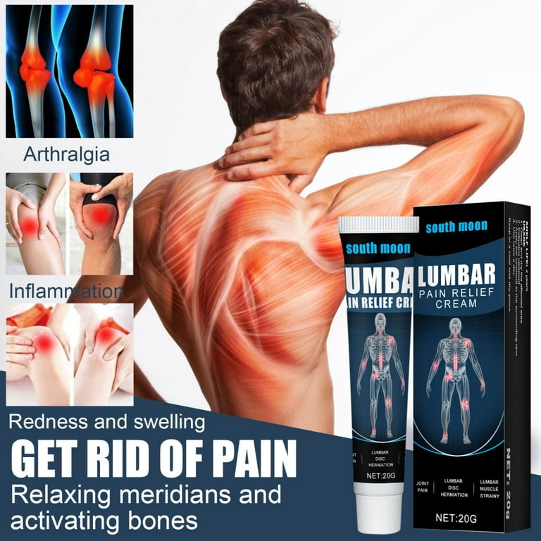 Lumbar Pain Relief Cream, Rheumatoid Arthritis Cream, for Muscle, Neck,  Back, Arm, Joint Pain Relief, Natural Herbal Cream