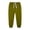 Green, variant on CPNG Unisex Boys Girls Casual Wide Leg Solid Color Sweatpants Elastic High Waist Loose Pants Drawstring Casual Pants(Navy,13-14 Years)