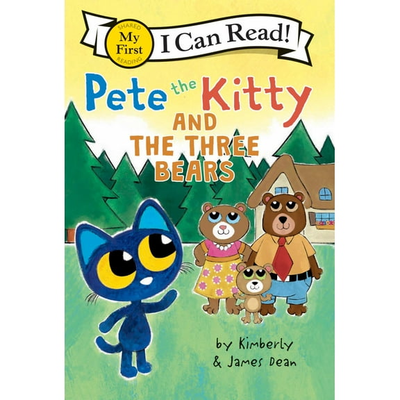 Pete the Kitty and the Three Bears (Paperback)
