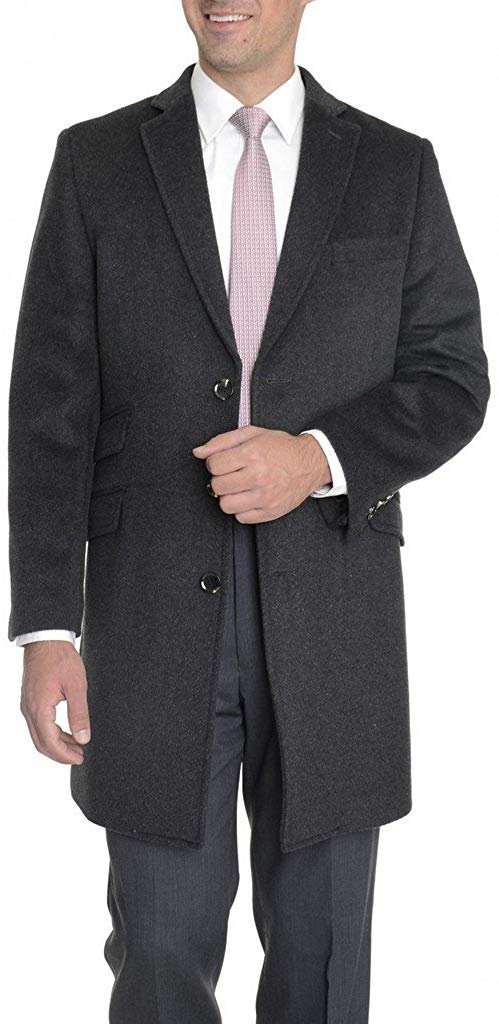 Enzo 54805 Mens' Car Coat - Charcoal - 50L - Walmart.com