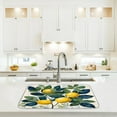 thumbnail image 2 of Dish Drying Mats for Kitchen Counter Lemons Print Absorbent Dish Drying Mat 18" x 24" Large Size Dish Drainer Mat Kitchen Accessories, 2 of 6