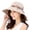 Beige, variant on Limei Stylish Women Hat Adjustable for Beach Double-sided Wearing