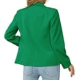 thumbnail image 6 of Womens Casual Blazers Long Sleeve Lapel Button Slim Work Office Blazer Jacket, 6 of 7