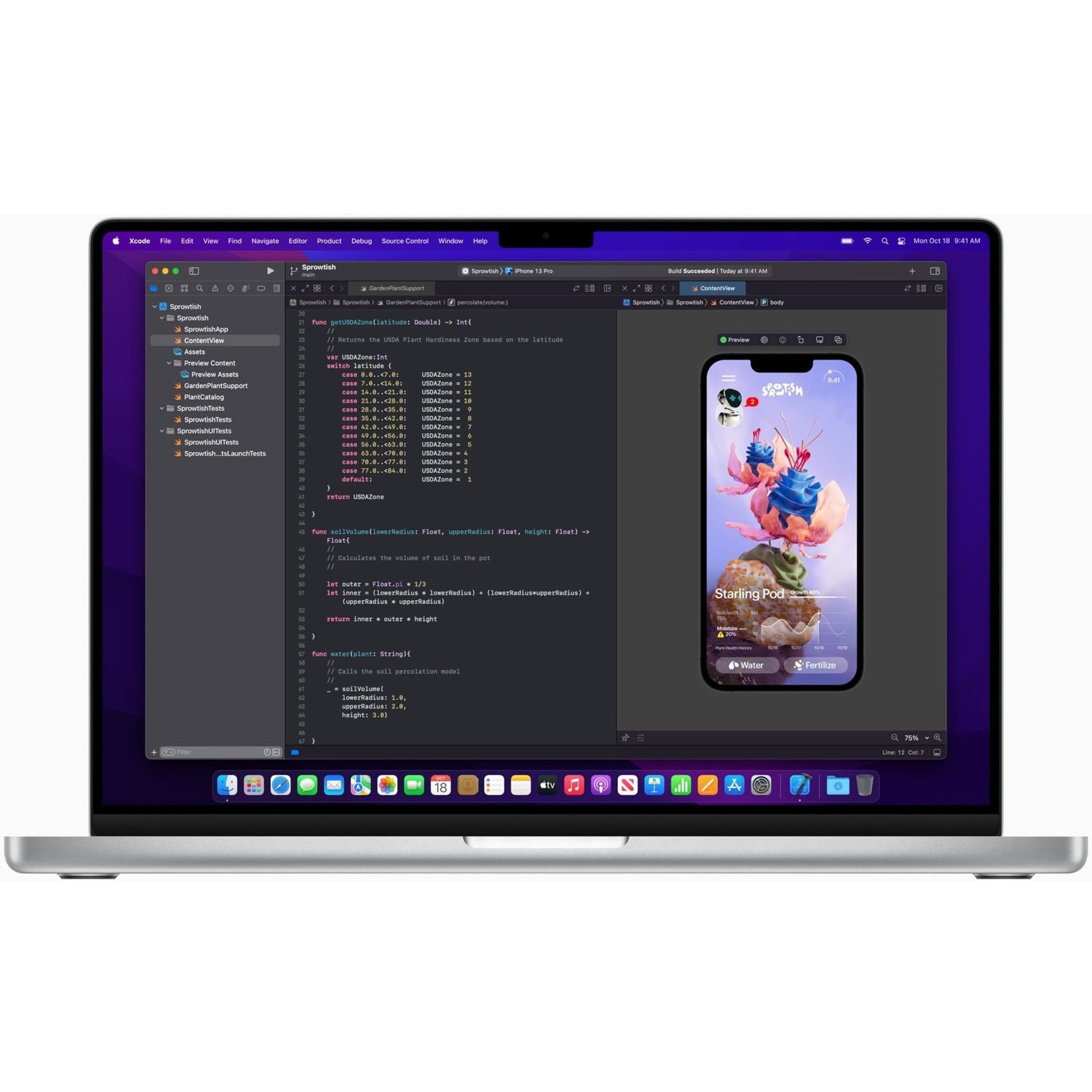 Apple MacBook Pro 13-inch, M1 Chip, 8GB RAM, 512GB SSD