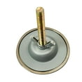 thumbnail image 3 of Westbrass D202-51 2" Brass Kitchen Sink Hole Cover Plate, Powder Coat Almond, 3 of 6