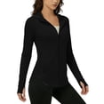 thumbnail image 1 of Neewe Veste Athlétique Légère pour Femmes Protection Solaire Fermeture Éclair Intégrale Chandails à Manches Longues Randonnée Plein Air Poches, 1 of 8
