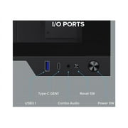 GAMEMAX Infinity Plus Black USB3.0 / Type C ATX Mid-Tower Gaming Computer Case w/3 x Tempered Glass Side Panel (Fans Not Included)