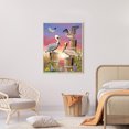 thumbnail image 4 of 5D DIY diamante pintura animal completo redondo taladro mosaico arte cuadro decoración del hogar Hugtrwg Para estrenar, 4 of 9