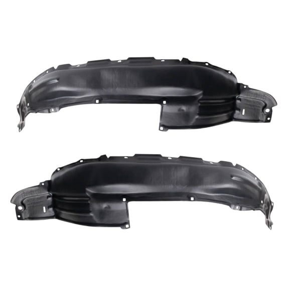 TRQ Front Inner Fender Liner Set Fits Select 2010-2013 Toyota 4Runner TO1248159 TO1249159